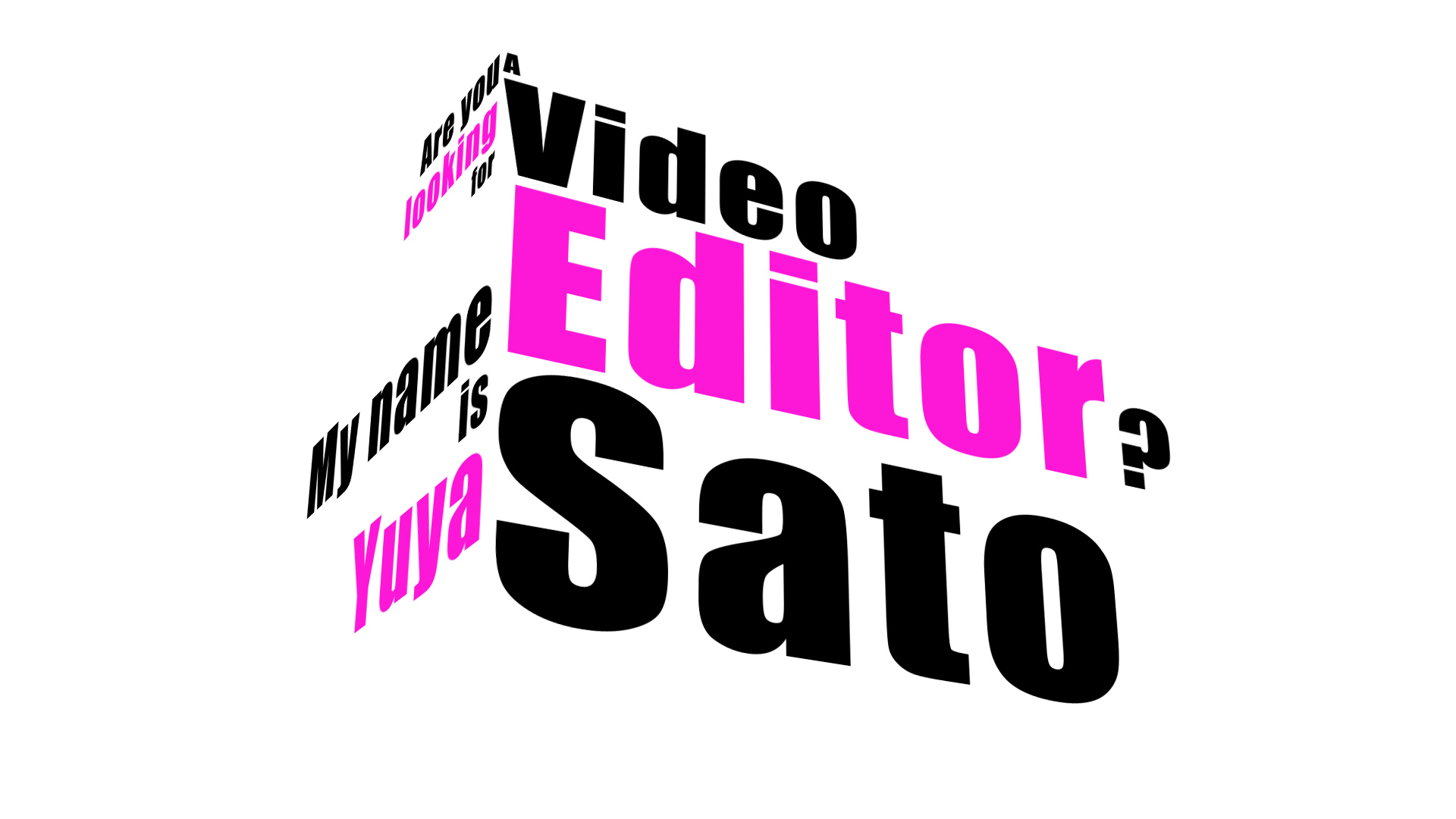 Editing Reel